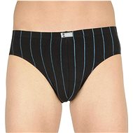 Andrie PS 3503 C - black, blue stripes, sizing. XXL - Briefs