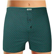 Andrie PS 5497 C - green pattern, size 2.5 mm L - Boxer Shorts