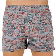 Andrie PS 5568 B - grey, sizing. M - Boxer Shorts