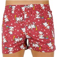 Andrie PS 5599 C - red, bear, size 3XL - Boxer Shorts
