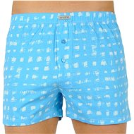 Andrie PS 5570 A - blue, sizing. L - Boxer Shorts