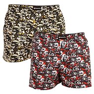 Meatfly 2Pack Agostino - graveyard, size 2. M - Boxer Shorts