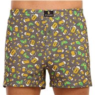 VoXX Karlos - beer small/gray, size 2.5 mm M - Boxer Shorts