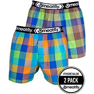 Meatfly 2Pack Gigi - orange/brown, sized 2.5 mm. L - Boxer Shorts
