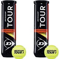 Dunlop TOUR PERFORMANCE 2 x 4BP - Tennis Ball