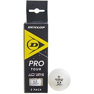 Dunlop Pro Tour 40+ ** (3 pcs) white - Table Tennis Balls