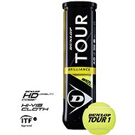 Dunlop Tour Brilliance 4PET - Tennis Ball