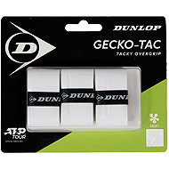 Dunlop Geko Tac wrap white - Tennis Racket Grip Tape