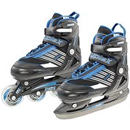 Rulyt Duplex 2-in-1 BOY, Black/Blue, size 38-41 EU/245-260mm - Roller Skates