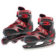 Rulyt Duplex-14 2-in-1 BOY, Black/Red, size 31-34 EU/197-215mm - Roller Skates
