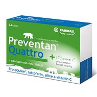 Preventan Quattro 24 tablets eucalyptus and mint - Dietary Supplement
