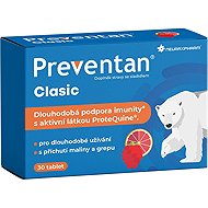 Preventan Clasic with raspberry and grapefruit flavour 30 tablets - Dietary Supplement