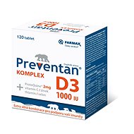 Preventan Complex D3 1000IU 120 tablets - Dietary Supplement