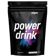 Edgar Powerdrink 600 g, čučoriedka - Energetický nápoj 
