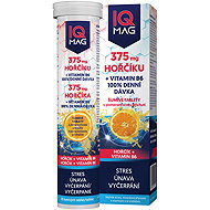 IQ Mag Magnesium 375 mg + B6, orange effervescent tablets - Magnesium