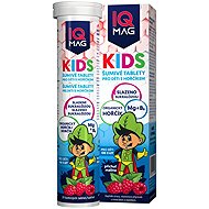 IQ mag Kids magnesium for children in tablets, raspberry - Magnesium
