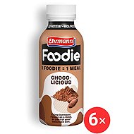 Ehrmann Foodie 6x 400ml, chocolate - Non-Perishable Nutritious Complete Food