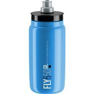 ELITE FLY palack, 550 ml, kék/fekete logó - Kulacs
