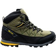 Elbrus Muerto Mid Wp, Light Khaki/Black/Yellow - Trekking Shoes