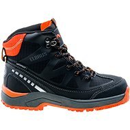 Elbrus Tares mid wp jr Black/Dark grey/Orange EUR 29/193 mm - Trekking cipő