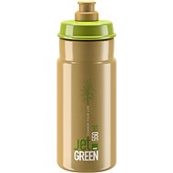 Elite JET GREEN brown / white logo 550 ml - Drinking Bottle