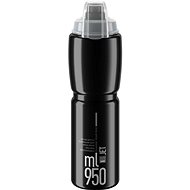 Elite JET PLUS Black/Grey Logo, 950 ml - Drinking Bottle