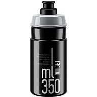 Elite JET black / gray logo, 350 ml - Drinking Bottle