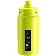 Elite Cycling water bottle FLY YELLOW FLUO black logo 550 ml - Drinking Bottle