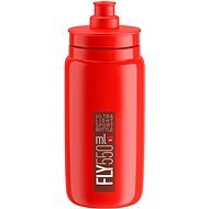 Elite Cyklistická fľaša na vodu FLY RED bordeaux logo 550 ml - Fľaša na vodu