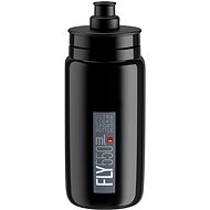 Elite Cycling water bottle FLY BLACK grey logo 550 ml - Drinking Bottle