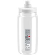 Elite Cycling water bottle FLY WHITE grey logo 550 ml - Drinking Bottle