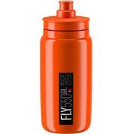 Elite Cycling water bottle FLY ORANGE black logo 550 ml - Drinking Bottle
