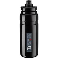 Elite Cycling water bottle FLY BLACK grey logo 750 ml - Drinking Bottle