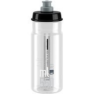 Elite Cycling water bottle JET CLEAR grey logo 550 ml - Drinking Bottle