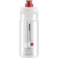 Elite kerékpáros vizes palack JET CLEAR red logo 550 ml - Kulacs