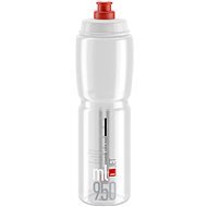 Elite kerékpáros vizes palack JET CLEAR red logo 950 ml - Kulacs
