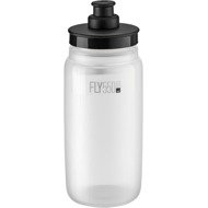 Elite Fly Tex 550 ml transparent black cap - Drinking Bottle