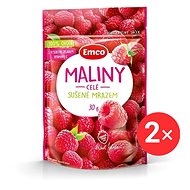 Emco Freeze dried raspberries 2 x 30g - Freeze-Dried Fruit