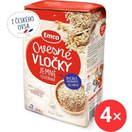 Emco Oat flakes fine 4 x 500g - Flakes
