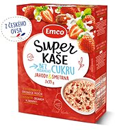 Emco Super porridge strawberries and cream 3x55g - Porridge