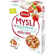 Emco Think gluten free strawberry and coconut 340 g - Muesli