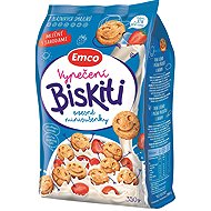 Emco Biskiti milk with strawberries 350 g - Cereals