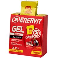 ENERVIT Gel - 3pack, 3x 25 ml, lemon - Energy Gel