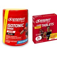Enervit Isotonic Drink (420 g) lemon + Carbo Tablets (24 tablets) lemon - Ionic Drink