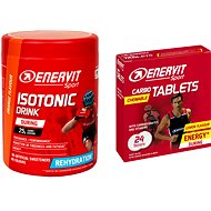 Enervit Isotonic Drink (420 g) Orange + Carbo Tablets (24 Tablets) Lemon - Ionic Drink