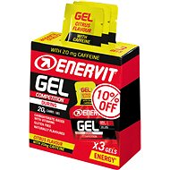 Enervit Gel with caffeine - 3pack citrus - Energy Gel
