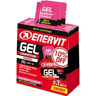 Enervit Gel with caffeine - 3pack raspberry - Energy Gel