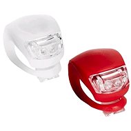 Entac LED bike light 1W red and white - Rear Bike Light