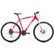 ROMET RAMBLER 26 4 Red – White veľ. M/18" - Horský bicykel
