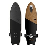 Street Surfing Shark Attack Koa Black - Longboard